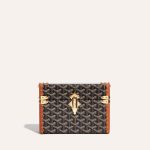 Goyard Cassette Trunk Bag Black & Tan - Image 2
